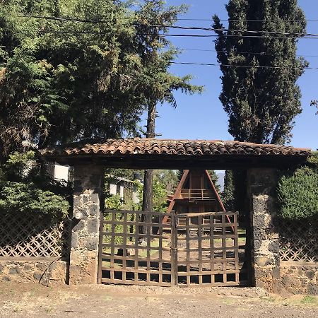 パツクアロ Cabana El Caprichoヴィラ エクステリア 写真