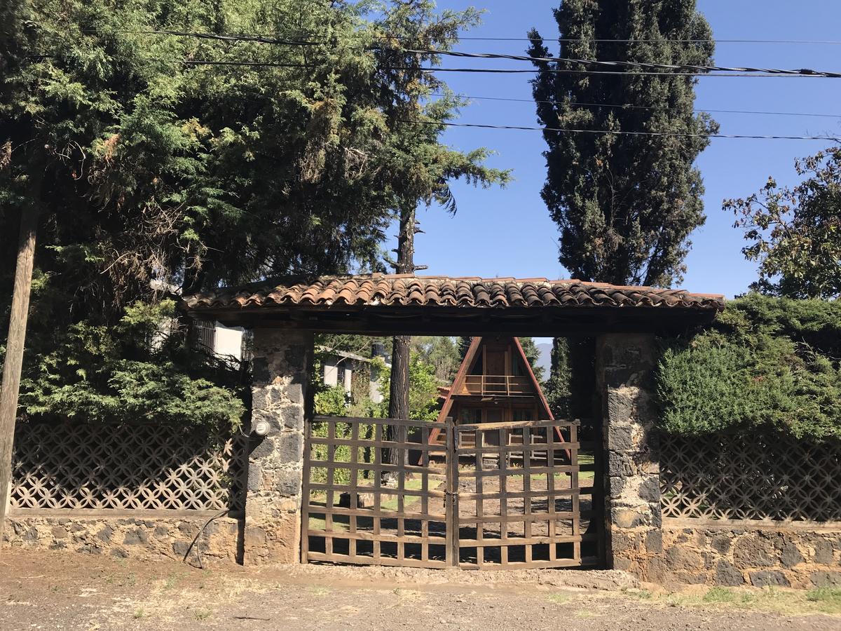 パツクアロ Cabana El Caprichoヴィラ エクステリア 写真